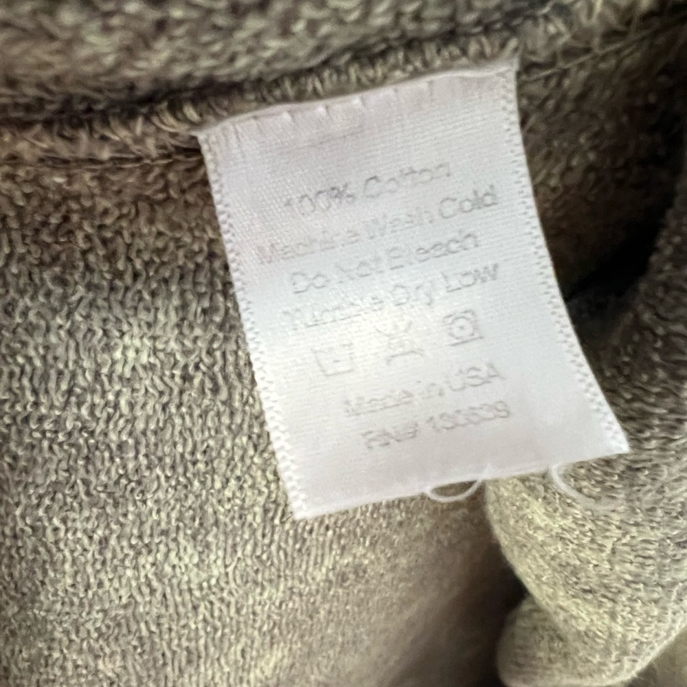 Free People Extreme Washed Hoodie Heathered green in L - Picture 8 of 9